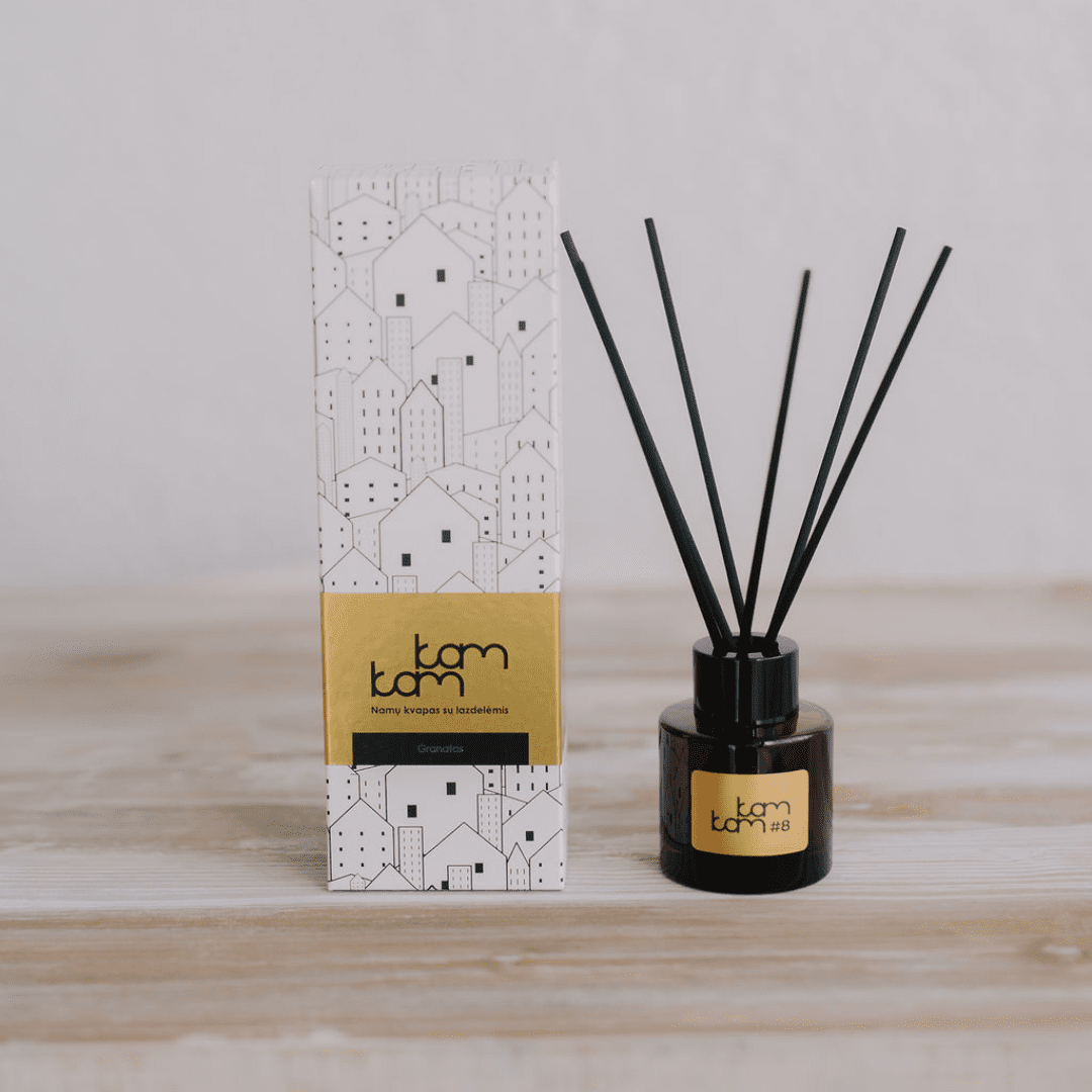 Kvapai namams "Kam 12 - Rožė ir Oud", 50 ml