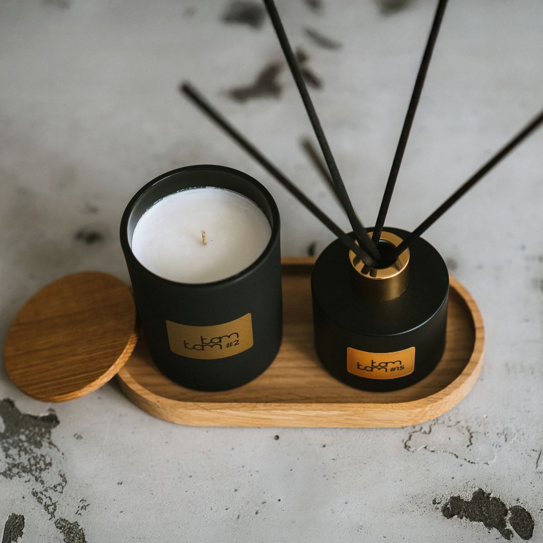 Dovanų rinkinys su mediniu padėkliuku 1