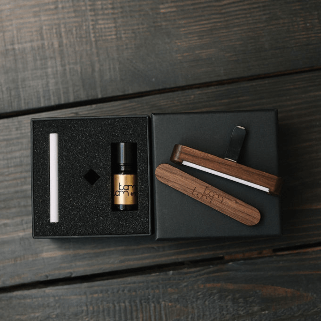 Medinis automobilio kvapas Kam 11 - Greipfrutas ir mediena 2